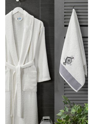 Moke E-Ticaret Havlulu Bornoz 2'Li Set