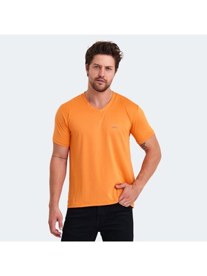 Slazenger KATRIINA Erkek Tişört Turuncu