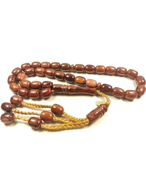 İskeçe Tesbih Mehmet Mercan Usta Eseri Imzalı Eski Usul Zaza Model Sıkma Kehribar Sertifikalı 5445