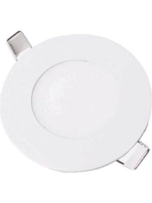 Luster 9W Yuvarlak LED Panel Spot 6500K