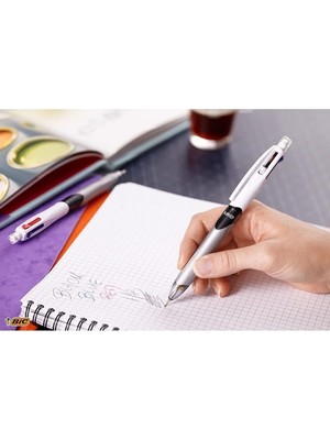 Bic Multifunction 3+1 Fonksiyonlu Tükenmez Versatil Kalem + Tombow 0.7 Kalem Ucu 3 Tüp