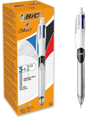 Bic Multifunction 3+1 Fonksiyonlu Tükenmez Versatil Kalem 3 Adet