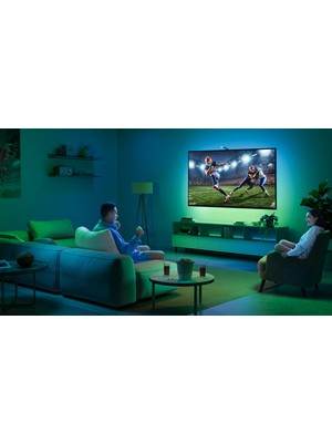 Govee Envisual LED 3 Lite Tv Arkası LED Şerit Ambiyans Aydınlatma Tv Renk Senkronizasyonu 75-85 Inc Tv'ler ile Uyumludur