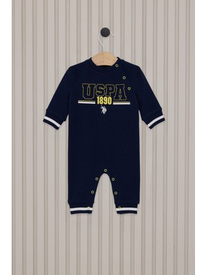 U.S. Polo Assn. Erkek Bebek Tulum USB2090 Lacivert