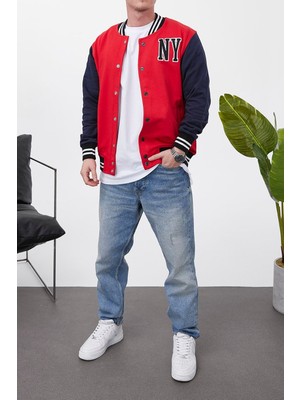 Nomarc Ny Kırmızı Kolej Ceket