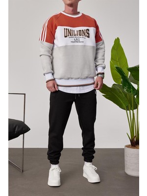 Nomarc Unilions Kiremit Gri Sweatshirt
