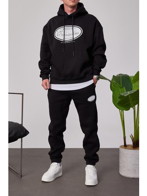 Nomarc Essentialism Siyah Şardonlu Eşofman Üstü