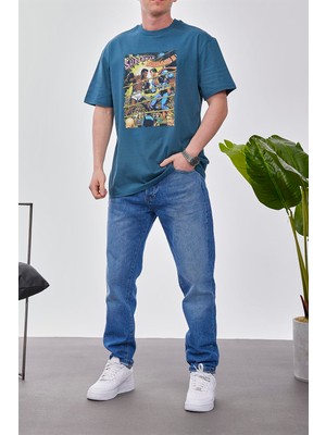 Nomarc Superman Vs Muhammad Ali Petrol Mavisi Tshirt