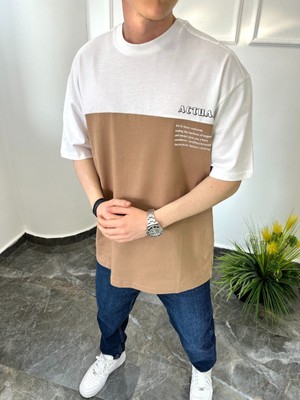 Nomarc 2 Renk Kahverengi Tshirt