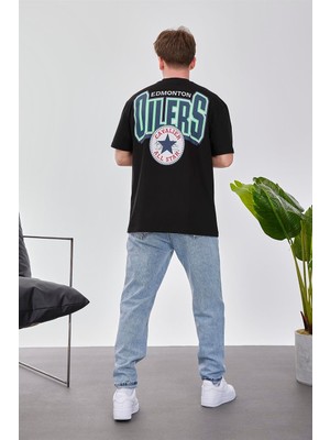 Nomarc Oilers Siyah Tshirt