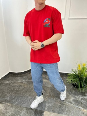 Nomarc Just Chillin Kırmızı Tshirt