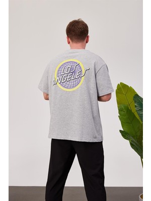 Nomarc Los Angeles Gri Tshirt