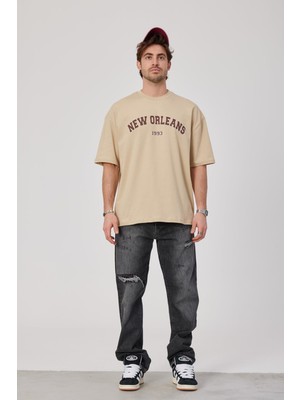 Nomarc New Orleans Krem Tshirt