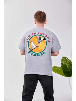 Nomarc Fun In The Sun Gri Tshirt