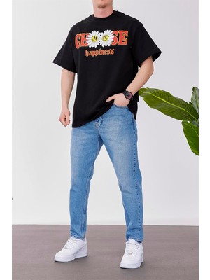 Nomarc Choose Happiness Siyah Tshirt