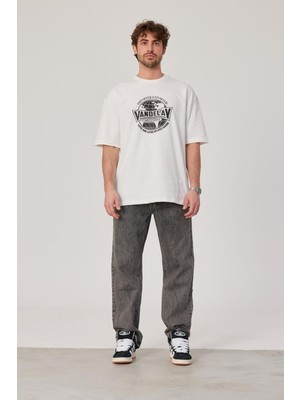 Nomarc Vandelay Baskılı Beyaz Tshirt
