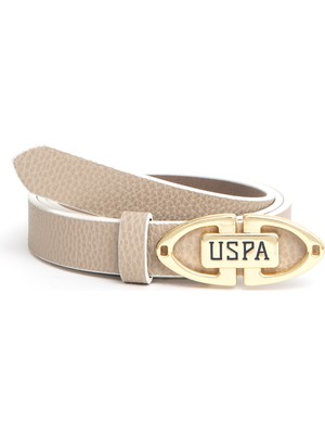 U.S. Polo Assn. Kadın Bej Kemer 50296404 - VR011