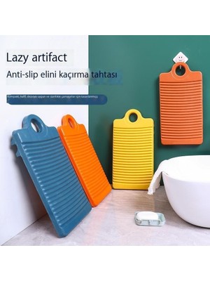 Juanli Ev Çamaşırları Için Plastik Kaymaz Mini Küçük Çamaşır Tahtası El Yıkama Tahtası El Yıkama Tahtası (Yurt Dışından)