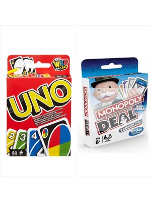 Mattel Games Uno Klasik ve Monopoly 2'si Bir Arada