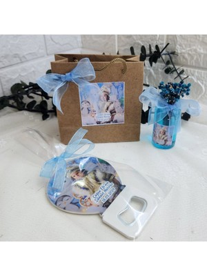 Hayaller Dükkanı 20 Adet Açacak Çanta ve Kolonya Şişesi 3 Lü Set Sünent Mevlüt Lik Sünnet Şekeri Lüks