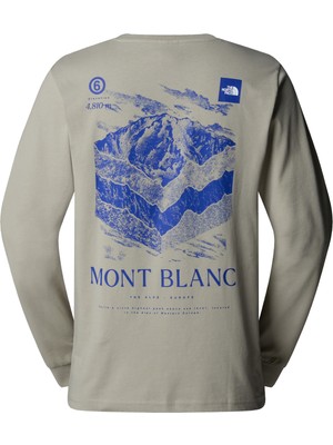 The North Face Erkek L/s T-Shirt Topographıc NF0A89DR1I41