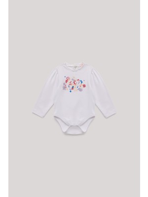 GB Baby Kız Çocuk Beyaz Body