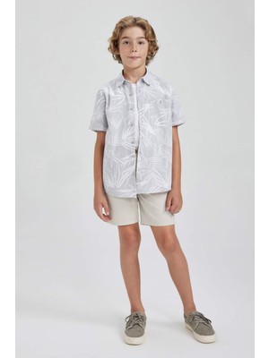 DeFacto Erkek Çocuk Gabardin Şort A9193A823HS