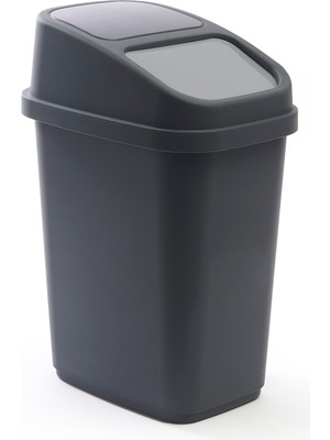 Gondol Vinto 5 Lt Gri Çöp Kovası Kapaklı Kullanım Kolaylığı ve Hijyenik Tasarım ile Pratik