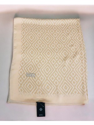 Akel Desenli Alfa Silk Şal Ebat 75 x 185