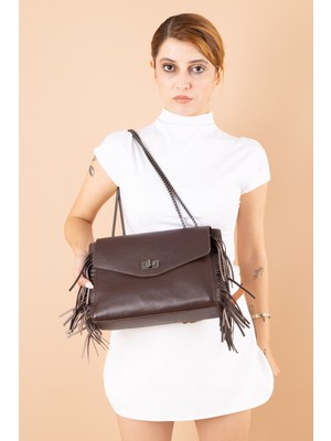 Getcho Dream Kadın Püsküllü Omuz Çantası Ve Çapraz Çanta