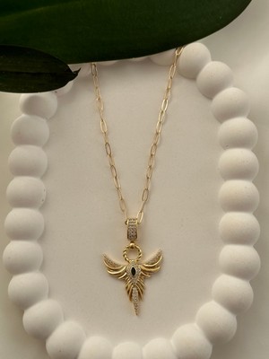 Mi Brillo Accessories Zümrüdü Anka Kolye