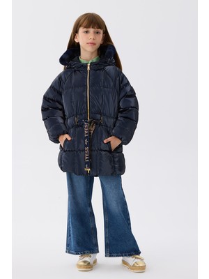 Tyess Bg Store Kız Çocuk Lacivert Mont