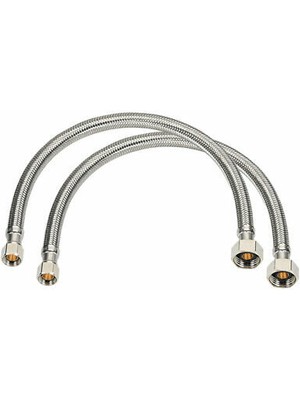 Tudor Flex Bağlantı Hortumu Çelik 40CM 3/8 Fl-3/8m-40 cm 2 Li