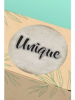 Xox Shops Unique Yazılı Paketleme Ürün Ambalaj Etiketi Sticker  90 Adet