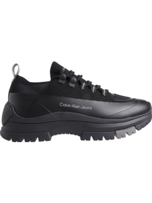 Calvin Klein Siyah Erkek Sneaker Hybrıd Shoe Laceup In Mtr