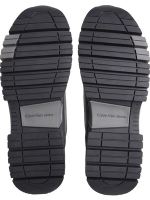 Calvin Klein Siyah Erkek Sneaker Hybrıd Shoe Laceup In Mtr