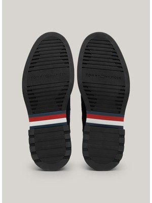 Tommy Hilfiger Süet Lacivert Erkek Bot Hılfıger Comfort Lwt Suede Chel