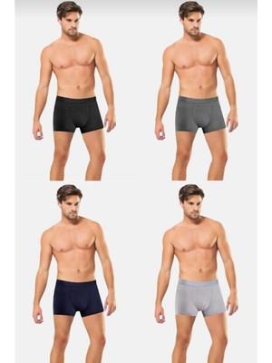 Anıt 1284 Erkek Nefes Alan Bambu Karışık Renkli Boxer 12 Adet