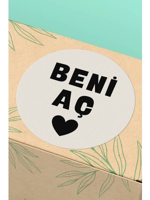 Xox Shops Thank You Sticker Beni Aç Yazılı    Etiketi - 90 Adet - ST2313