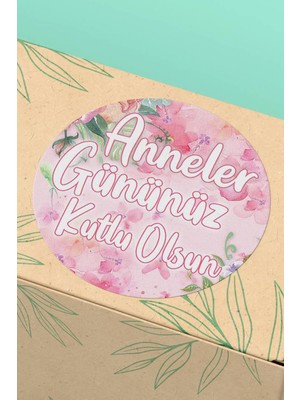 Xox Shops Thank You Sticker Anneler Gününüz Kutlu Olsun  Etiketi - 90 Adet - ST2368
