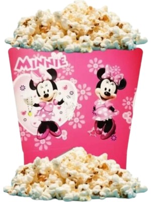 Ngüzel Party Minnie Mouse Mini Fare Mısır, Cips Kutusu Popcorn 8'li