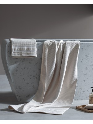 Madame Coco Renier %100 Pamuk Havlu Seti - Bej - Lüks Koleksiyon