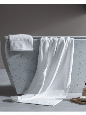 Madame Coco Corentin %100 Pamuk Havlu Seti - Beyaz - Lüks Koleksiyon