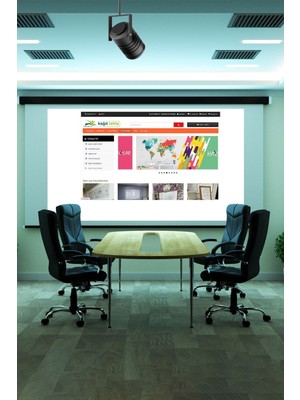 Akıllı Kağıt Garantisiz Statik Kağıt Bol Hediyeli Ürün - 1 Alana 1 Hediye Projeksiyon Perde Kağıdı 100X150 cm Be