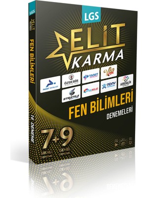 Paraf Yayınları Elit Karma 8. Sınıf Fen Bilimleri 16 Branş Denemesi