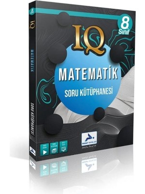 Paraf Yayınları 8. Sınıf IQ Matematik Soru Kütüphanesi Ciltli 496 Sayfa Türkçe Yayın 2024