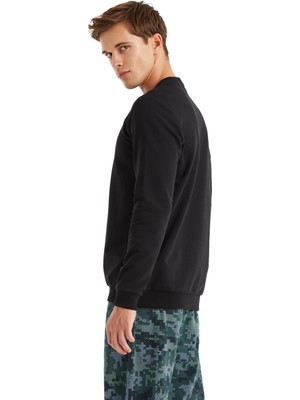 Blackspade Erkek Sweatshirt 40628 - Siyah