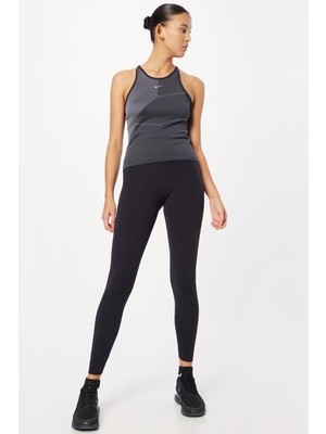 Nike Dri Fit Adv Aura Women's Slim Fit Training Tank Top Kadın Spor Atlet Siyah Gri