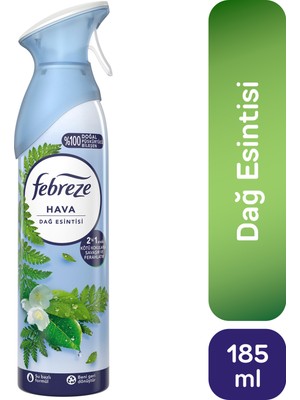 Febreze Hava Ferahlatıcı Sprey Oda Kokusu Dağ Esintisi 185 ml