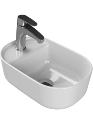 Turkuaz Aqua Tezgahüstü Lavabo 42X28 cm